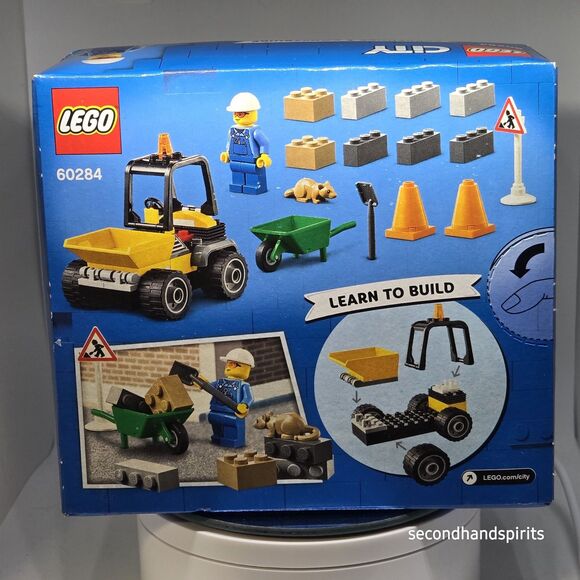 LEGO City Roadwork Truck 60284 Building Kit (58 Pieces) - Picture 2 of 3